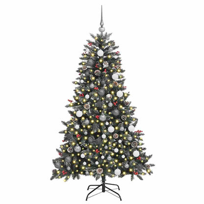 Künstlicher Weihnachtsbaum mit 300 LEDs Grün 99 x 99 x 180 cm
