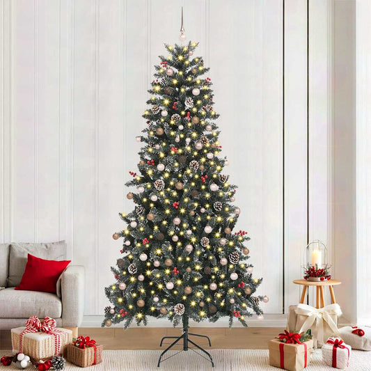 Künstlicher Weihnachtsbaum Grün 129,5 x 129,5 x 240 cm