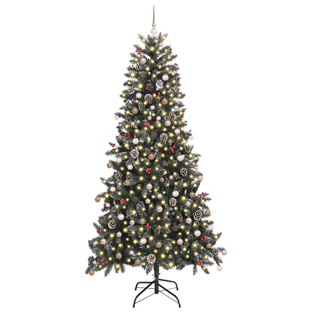 Künstlicher Weihnachtsbaum Grün 129,5 x 129,5 x 240 cm
