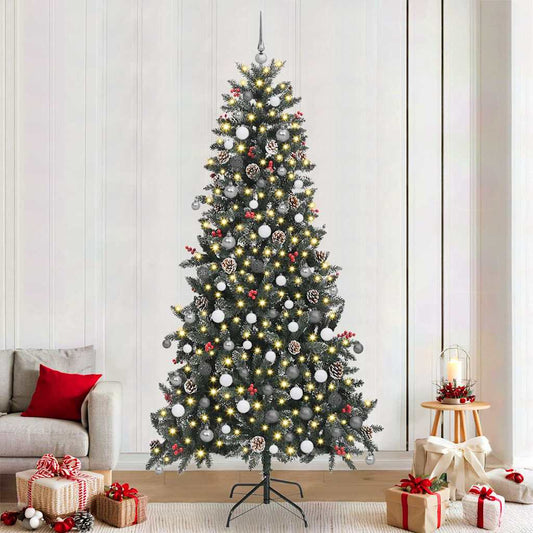 Künstlicher Weihnachtsbaum Grün 129,5 x 129,5 x 240 cm