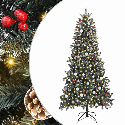 Künstlicher Weihnachtsbaum Grün 129,5 x 129,5 x 240 cm
