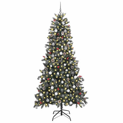 Künstlicher Weihnachtsbaum Grün 129,5 x 129,5 x 240 cm