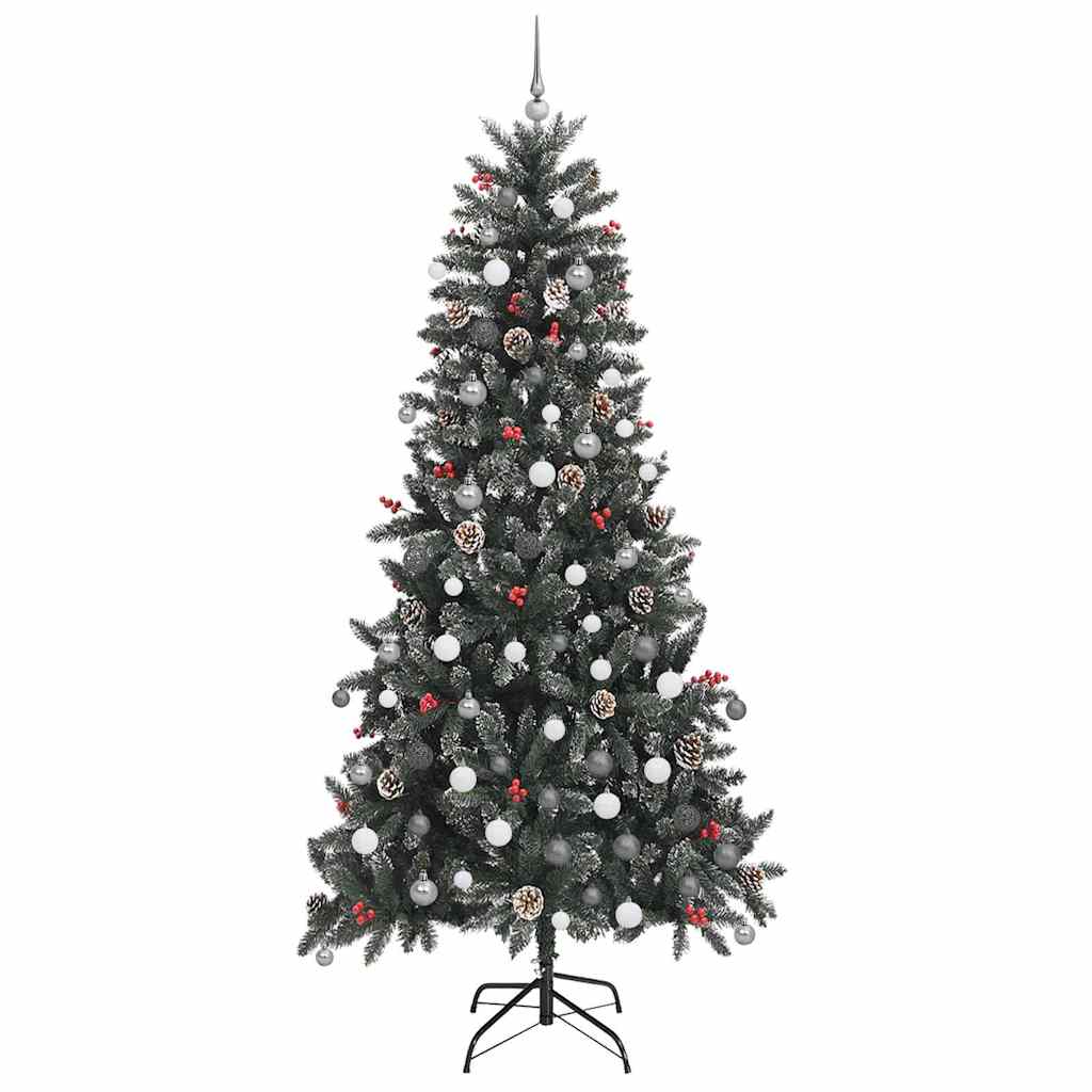 Künstlicher Weihnachtsbaum Grün 129,5 x 129,5 x 240 cm