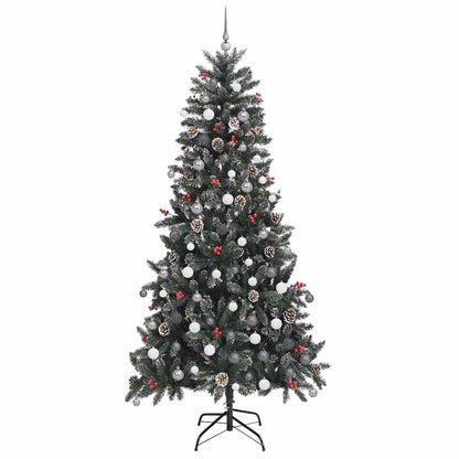 Künstlicher Weihnachtsbaum Grün 129,5 x 129,5 x 240 cm