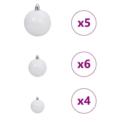 Künstlicher Weihnachtsbaum Grün 120 cm PVC