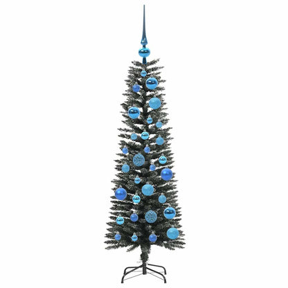 Künstlicher Weihnachtsbaum mit 150 LEDs mit Ständer Grün 120 cm
