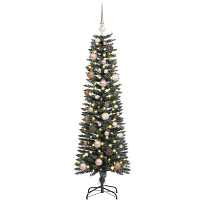 Künstlicher Weihnachtsbaum mit 150 LEDs Grün 43 x 43 x 150 cm