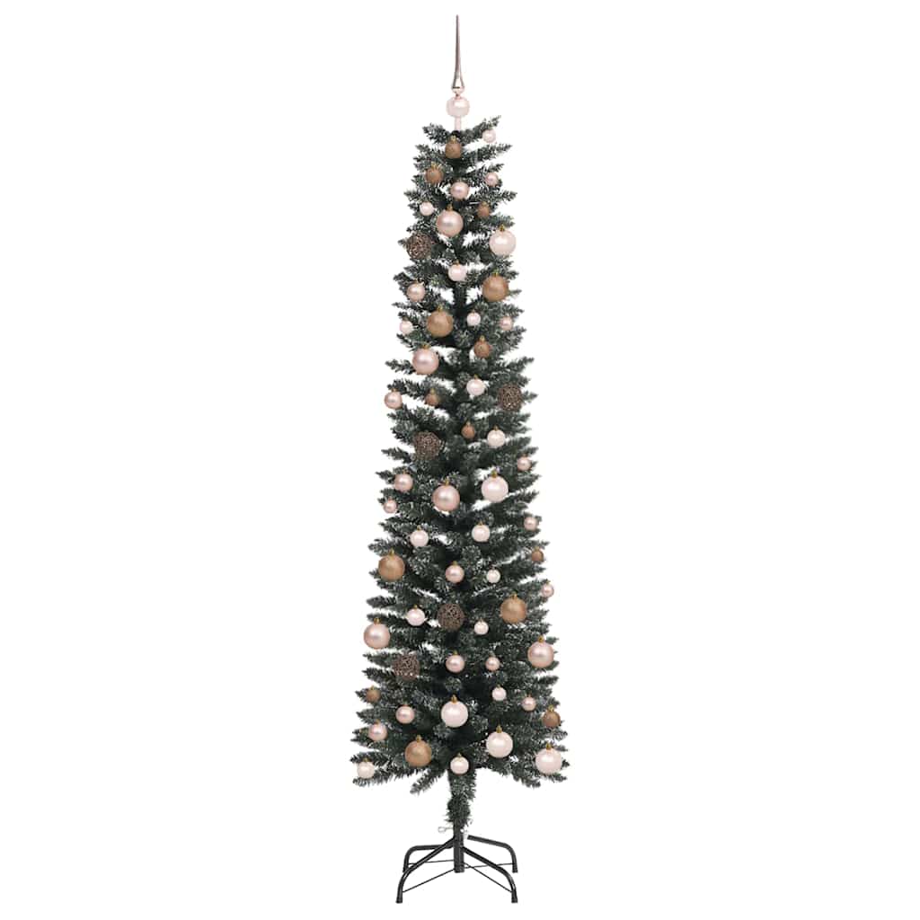Künstlicher Weihnachtsbaum mit 300 LEDs Grün 58 x 58 x 210 cm