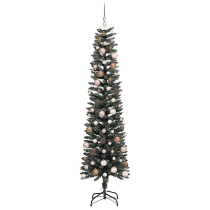 Künstlicher Weihnachtsbaum mit 300 LEDs Grün 58 x 58 x 210 cm