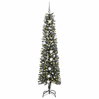 Künstlicher Weihnachtsbaum mit 300 LEDs Grün 58 x 58 x 210 cm