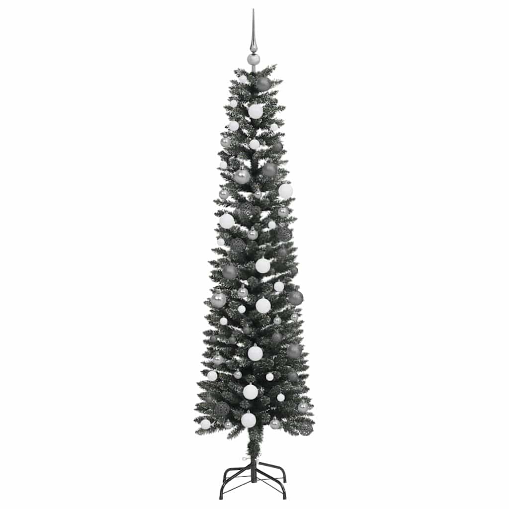 Künstlicher Weihnachtsbaum mit 300 LEDs Grün 58 x 58 x 210 cm