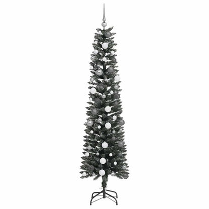Künstlicher Weihnachtsbaum mit 300 LEDs Grün 58 x 58 x 210 cm