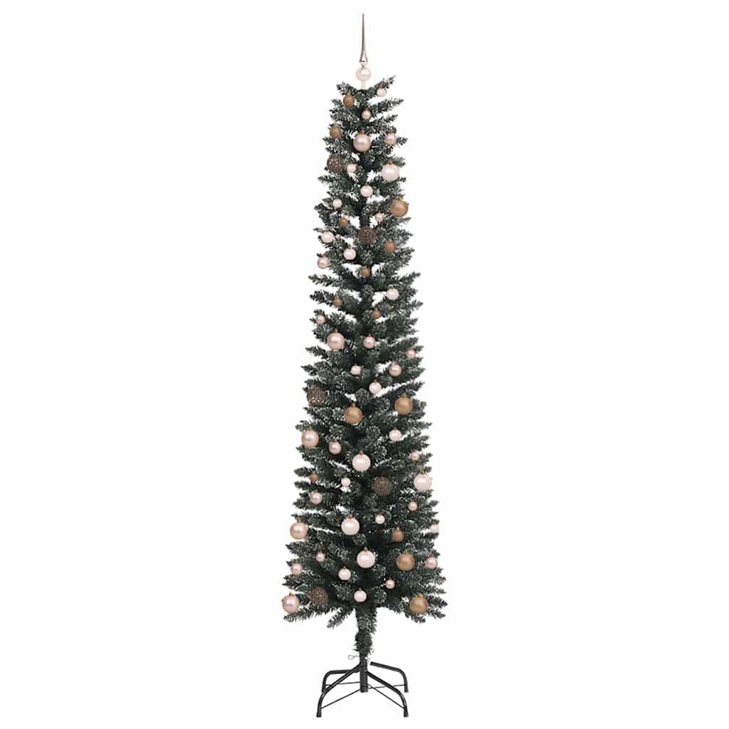 Künstlicher Weihnachtsbaum mit 300 LEDs Grün 58 x 58 x 240 cm