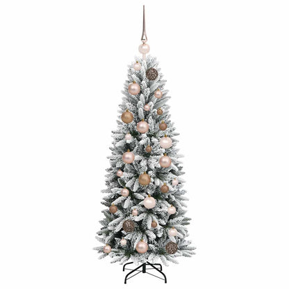 Künstlicher Weihnachtsbaum mit 150 LEDs Weiß 53 x 53 x 120 cm