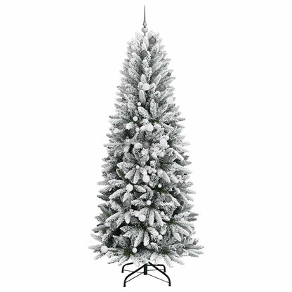 Künstlicher Weihnachtsbaum mit 300 LEDs Weiß 93 x 93 x 240 cm