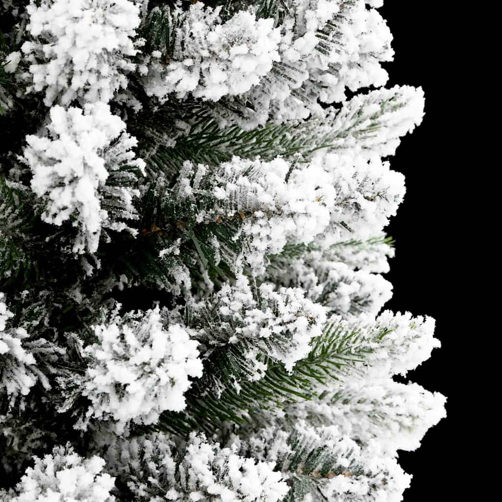 Künstlicher Weihnachtsbaum mit 150 LEDs Grün und Weiß 150 cm