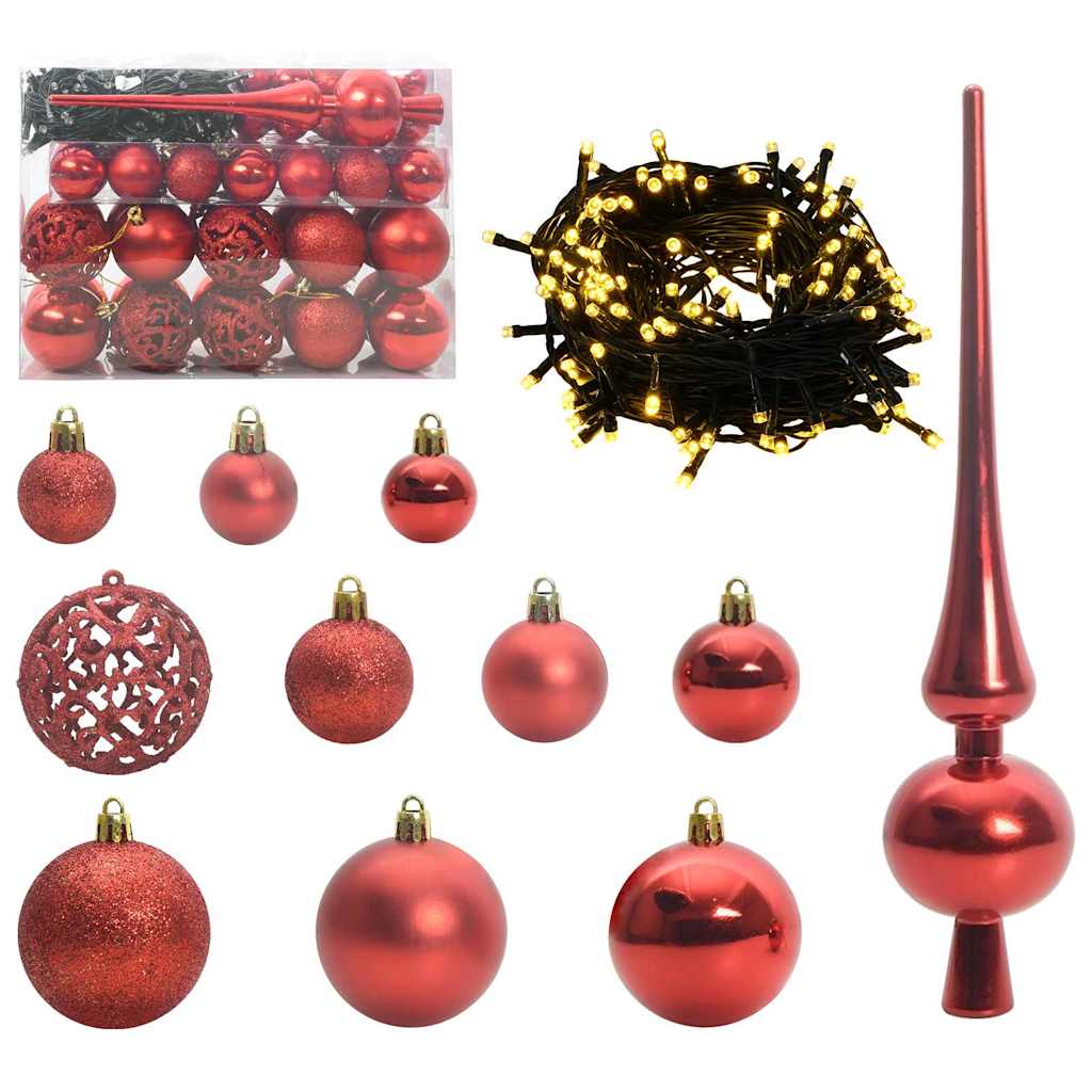 Künstlicher Weihnachtsbaum mit 150 LEDs Grün und Weiß 150 cm
