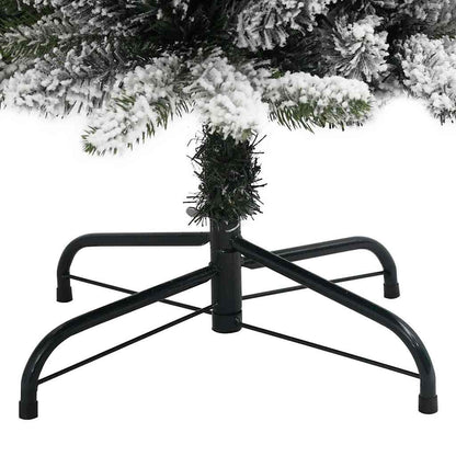 Künstlicher Weihnachtsbaum mit 150 LEDs Grün und Weiß 150 cm