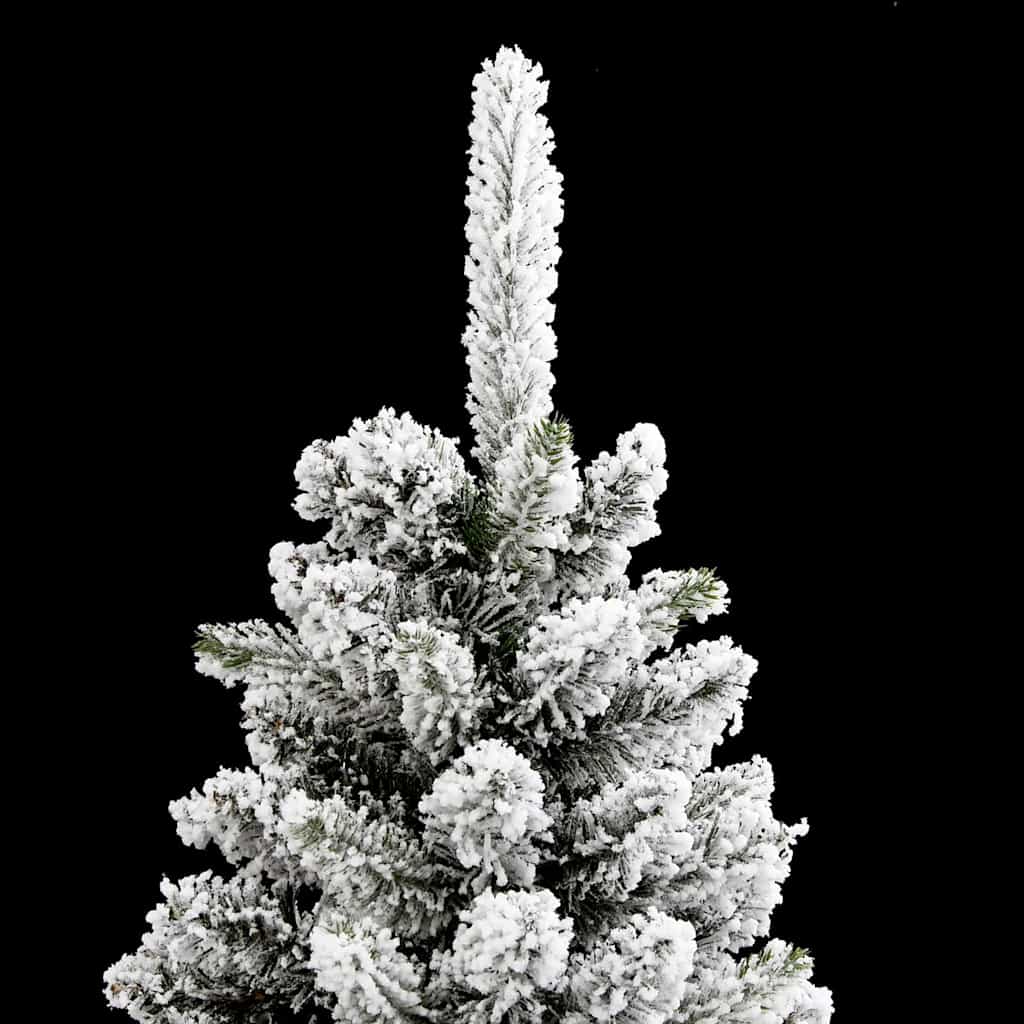 Künstlicher Weihnachtsbaum mit 150 LEDs Grün und Weiß 150 cm