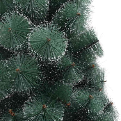 Künstlicher vorbeleuchteter Weihnachtsbaum mit Kugelset 120 cm