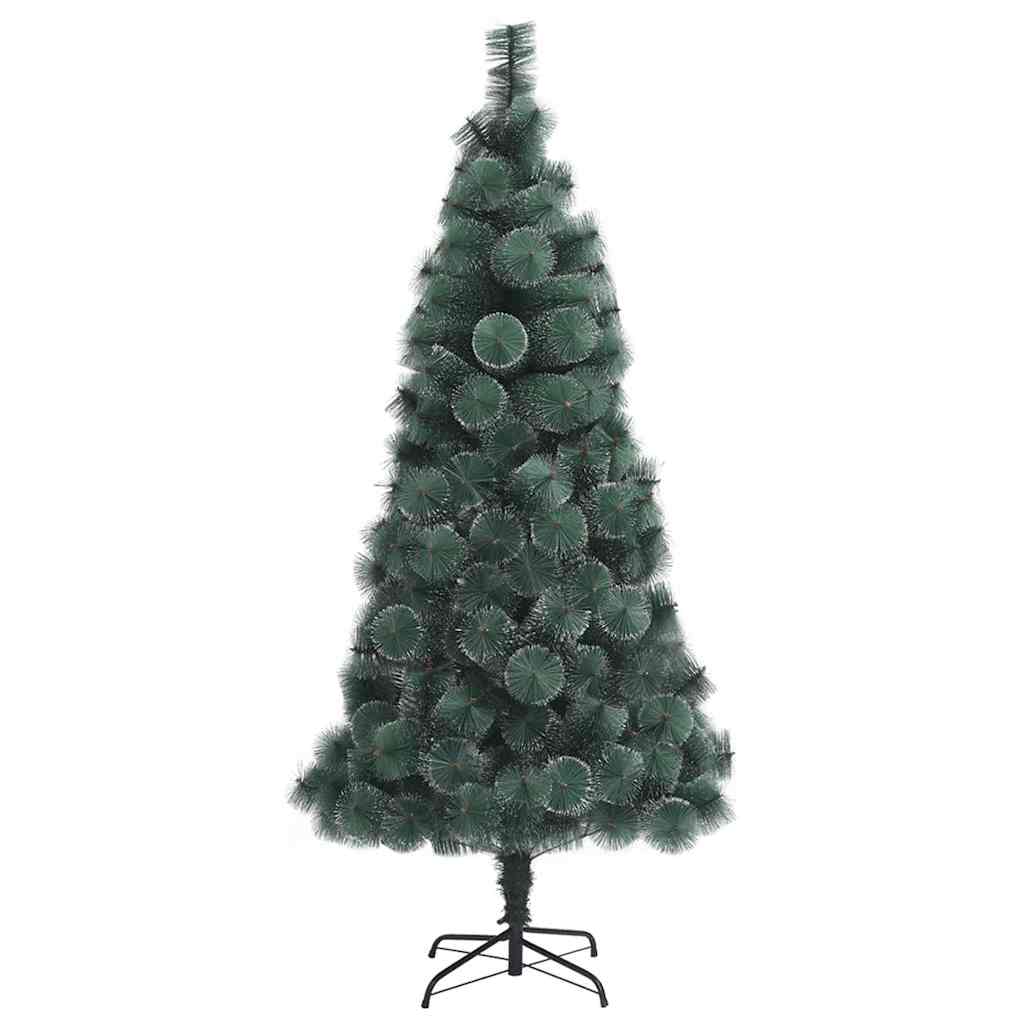 Künstlicher vorbeleuchteter Weihnachtsbaum mit Kugelset 150 cm