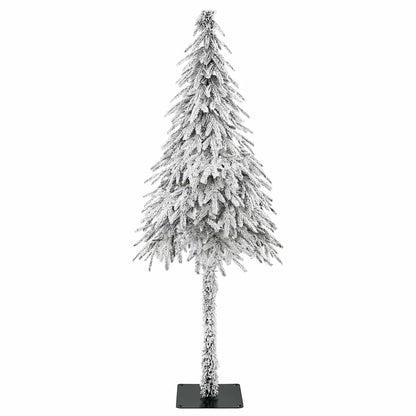 Weihnachtsbaum mit 150 LEDs Weiß 150 cm PE und Stahl