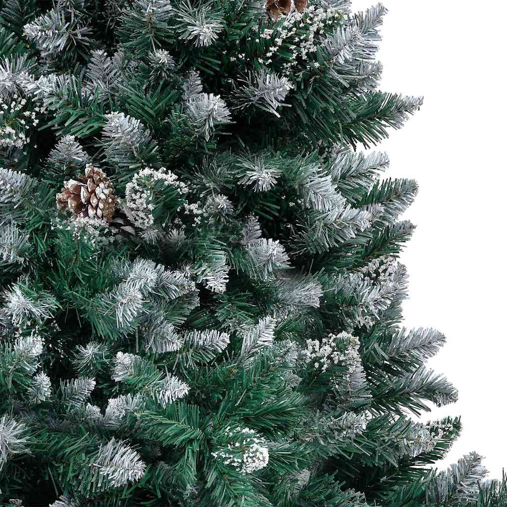 Künstlicher Weihnachtsbaum mit 300 LEDs mit Ständer Grün 180 cm