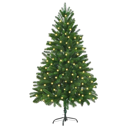 Weihnachtsbaum mit 300 LEDs mit Ständer Grün 180 cm PE