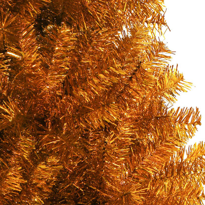 Weihnachtsbaum mit 150 LEDs mit Ständer Gold 150 cm Haustier