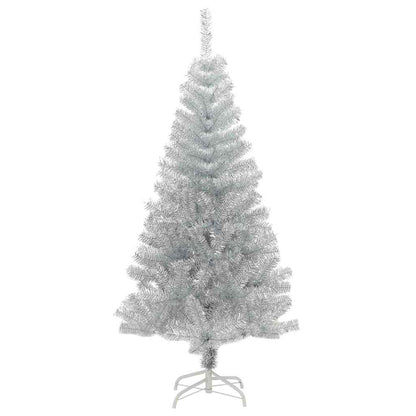 Weihnachtsbaum mit 150 LEDs mit Ständer Silber 150 cm Haustier