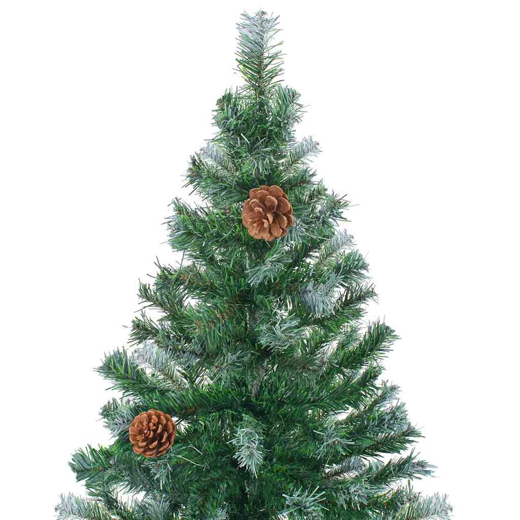 Künstlicher Weihnachtsbaum Grün 150 cm PVC und Stahl