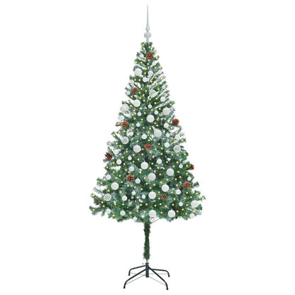 Künstlicher Weihnachtsbaum Grün 180 cm PVC und Stahl