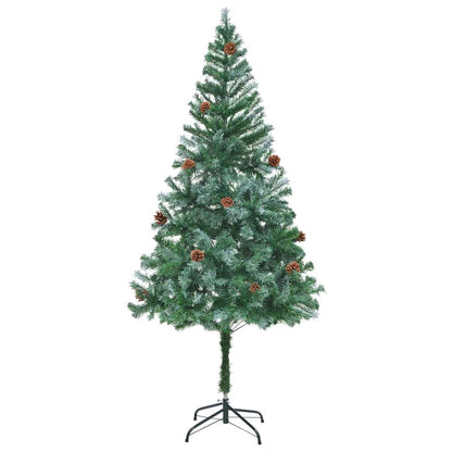 Künstlicher Weihnachtsbaum Grün 180 cm PVC und Stahl
