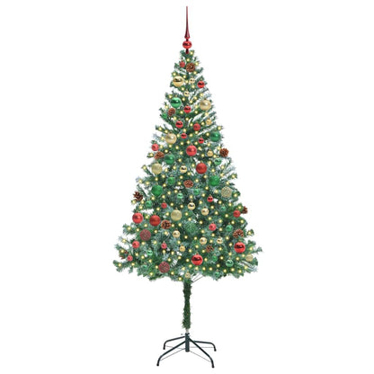 Künstlicher Weihnachtsbaum Grün 180 cm PVC und Stahl