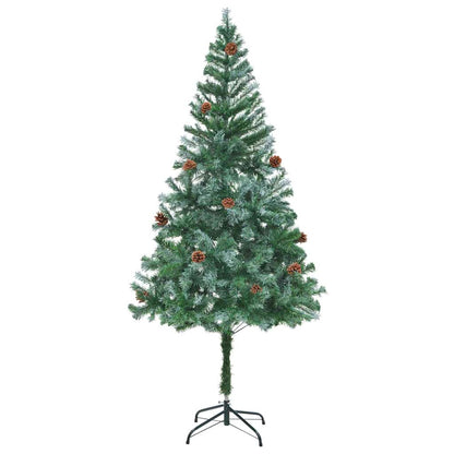 Künstlicher Weihnachtsbaum Grün 180 cm PVC und Stahl