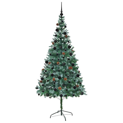 Künstlicher Weihnachtsbaum Grün 210 cm PVC und Stahl