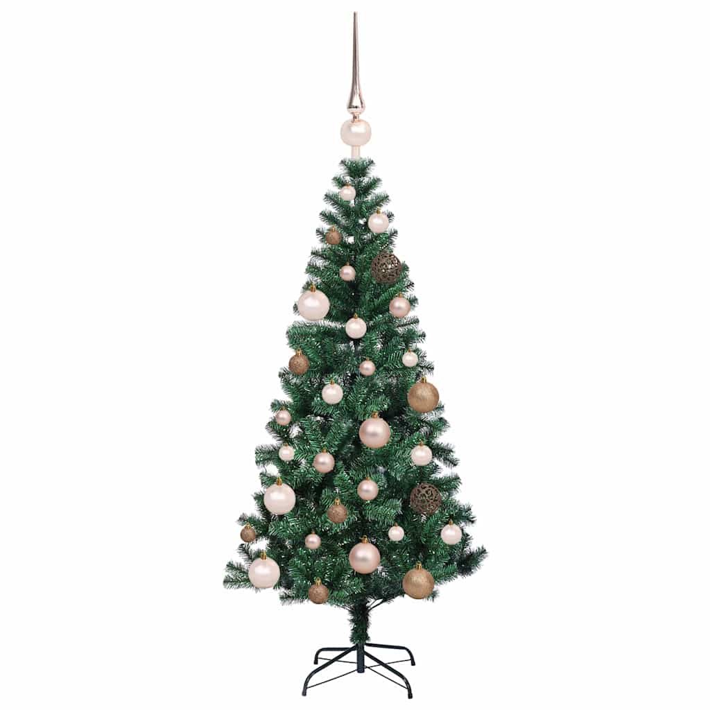 Künstlicher vorbeleuchteter Weihnachtsbaum Grün 120 cm