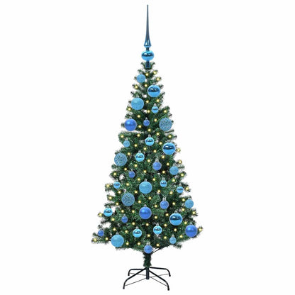 Künstlicher vorbeleuchteter Weihnachtsbaum Grün 120 cm