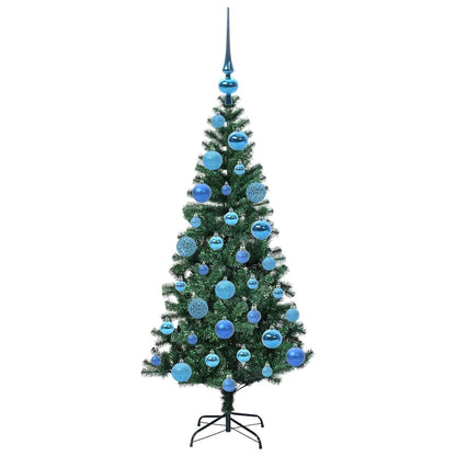 Künstlicher vorbeleuchteter Weihnachtsbaum Grün 120 cm