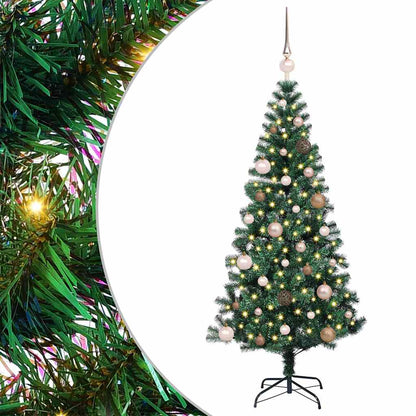 Künstlicher vorbeleuchteter Weihnachtsbaum Grün 150 cm