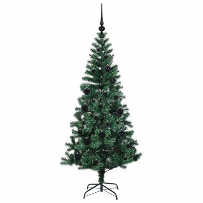Künstlicher vorbeleuchteter Weihnachtsbaum Grün 150 cm