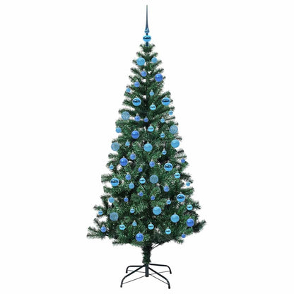 Künstlicher vorbeleuchteter Weihnachtsbaum Grün 180 cm