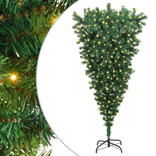 Umgedrehter künstlicher vorbeleuchteter Weihnachtsbaum 180 cm