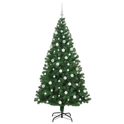 Künstlicher Weihnachtsbaum mit 300 LEDs mit Ständer Grün 180 cm