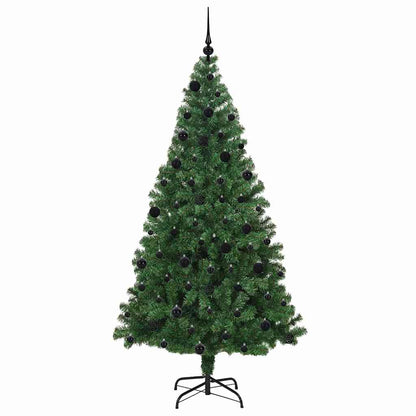 Künstlicher Weihnachtsbaum mit 300 LEDs mit Ständer Grün 210 cm