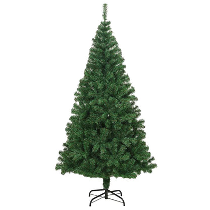 Künstlicher Weihnachtsbaum mit 300 LEDs mit Ständer Grün 240 cm
