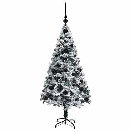 Künstlicher Weihnachtsbaum mit 150 LEDs mit Ständer Grün 120 cm