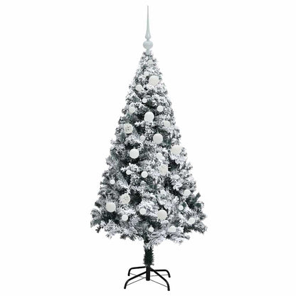 Künstlicher Weihnachtsbaum mit 150 LEDs mit Ständer Grün 120 cm