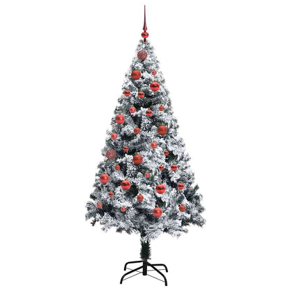 Künstlicher Weihnachtsbaum mit 150 LEDs mit Ständer Grün 150 cm