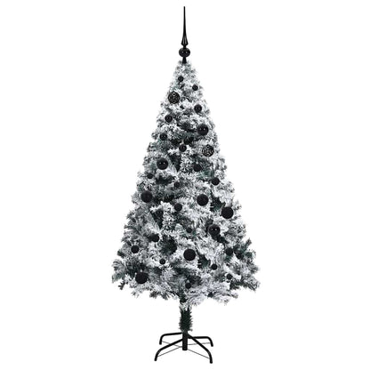 Künstlicher Weihnachtsbaum mit 150 LEDs mit Ständer Grün 150 cm